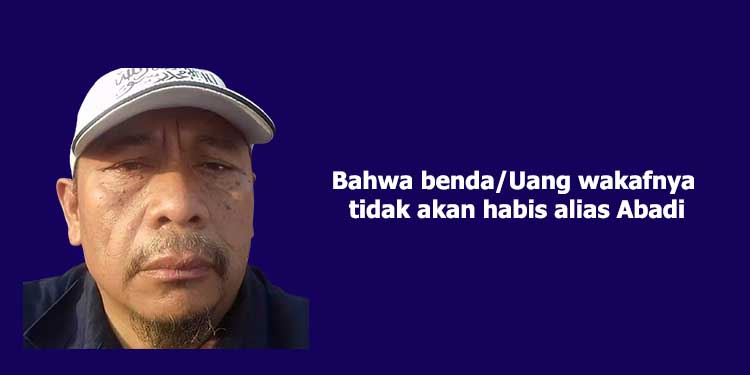 Jadikan Wakaf Uang Sebagai Dana Abadi Umat